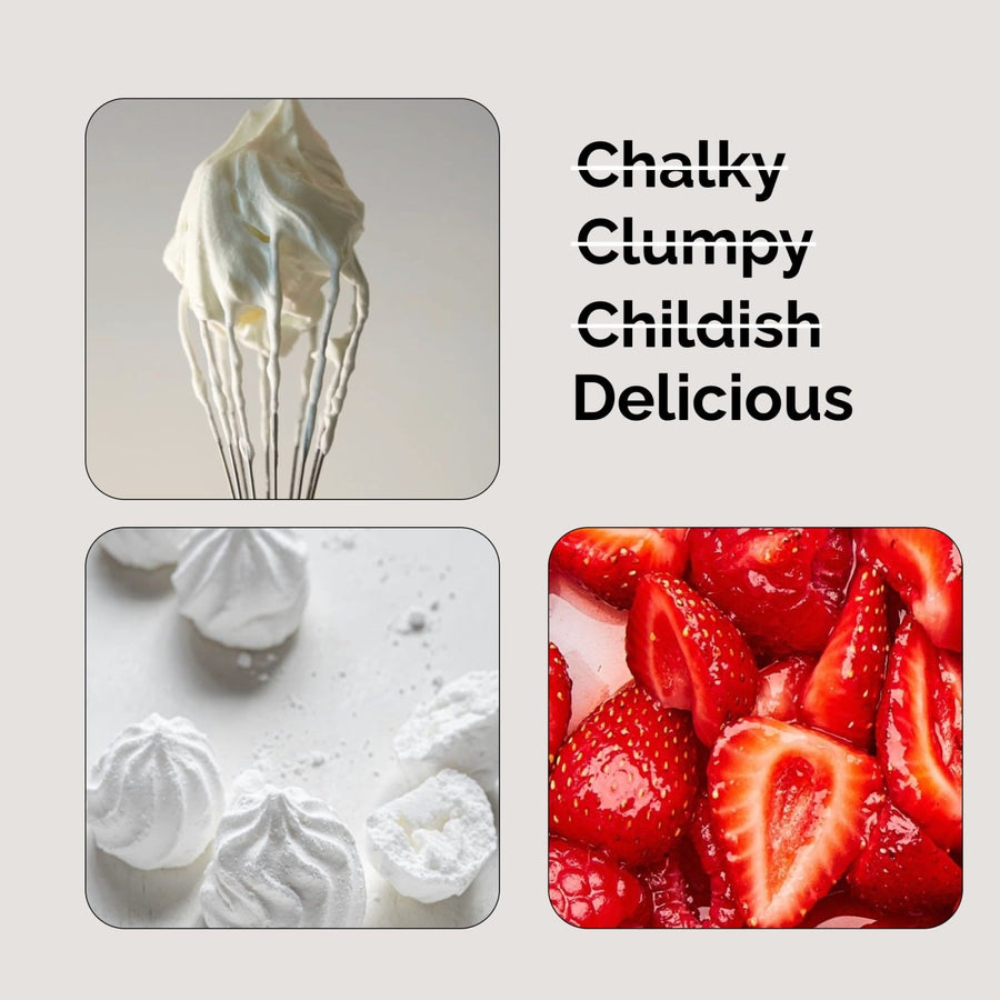 Second Self Eton Mess longevity supplement served in glass with fresh strawberries